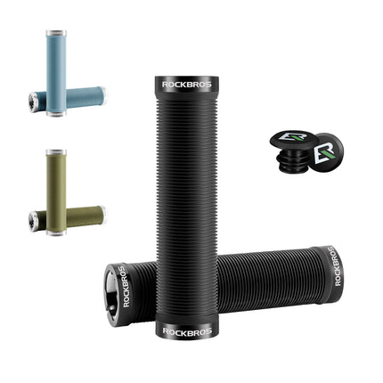 ROCKBROS Fahrradgriffe rutschfest Doppelverschluss 22,2mm (Fahrradgriffe) kaufen bei Linkreich – Jetzt entdecken!