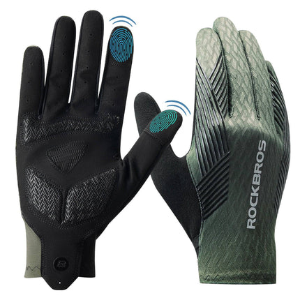 ROCKBROS Fahrradhandschuhe Damen/Herren Touchscreen Anti-Rutsch Dünne