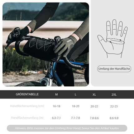 ROCKBROS Fahrradhandschuhe Damen/Herren Touchscreen Anti - Rutsch Dünne (Fahrradhandschuhe) kaufen bei Linkreich – Jetzt entdecken!