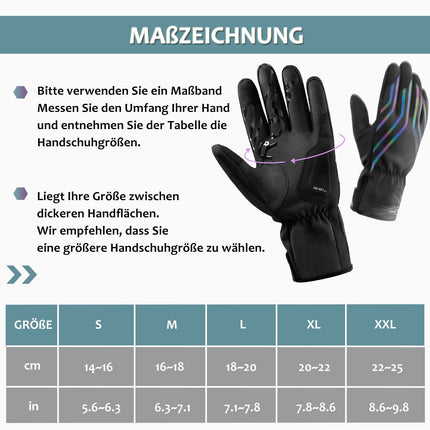 ROCKBROS Fahrradhandschuhe für Lauf, MTB Atmungsaktive Schwarz M - 2XL (Fahrradhandschuhe) kaufen bei Linkreich – Jetzt entdecken!