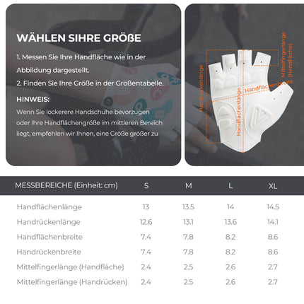 ROCKBROS Fahrradhandschuhe Halbfinger SBR Atmungsaktiv (Fahrradhandschuhe) kaufen bei Linkreich – Jetzt entdecken!