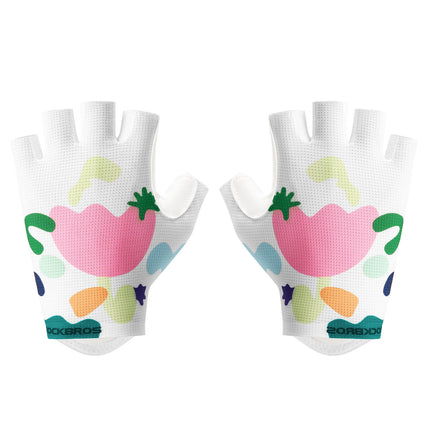 ROCKBROS Fahrradhandschuhe Halbfinger SBR Atmungsaktiv (Fahrradhandschuhe) kaufen bei Linkreich – Jetzt entdecken!