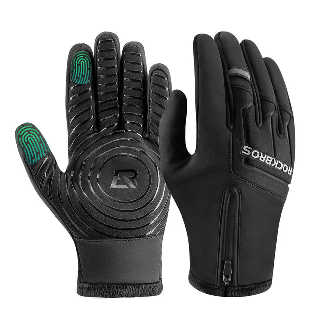 ROCKBROS Fahrradhandschuhe Touchscreen Warme Winterhandschuhe S - XL (Fahrradhandschuhe) kaufen bei Linkreich – Jetzt entdecken!