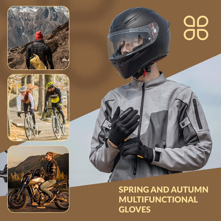 ROCKBROS Fahrradhandschuhe Warme Winddichte Vollfinger Sporthandschuhe (Fahrradhandschuhe) kaufen bei Linkreich – Jetzt entdecken!