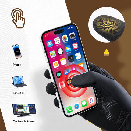 ROCKBROS Fahrradhandschuhe Warme Winddichte Vollfinger Sporthandschuhe (Fahrradhandschuhe) kaufen bei Linkreich – Jetzt entdecken!