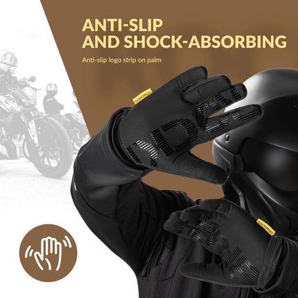 ROCKBROS Fahrradhandschuhe Warme Winddichte Vollfinger Sporthandschuhe (Fahrradhandschuhe) kaufen bei Linkreich – Jetzt entdecken!