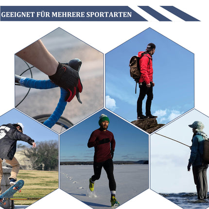 ROCKBROS Fahrradhandschuhe Winddicht Fahrrad Handschuhe Touchscreen (Fahrradhandschuhe) kaufen bei Linkreich – Jetzt entdecken!