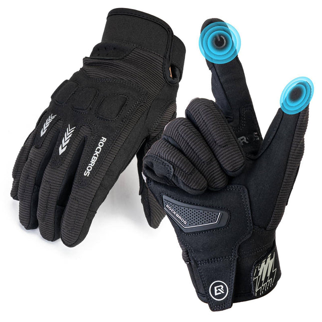 ROCKBROS Fahrradhandschuhe Winter Herbst Herren MTB Stoßdämpfend Handschuhe (Fahrradhandschuhe) kaufen bei Linkreich – Jetzt entdecken!
