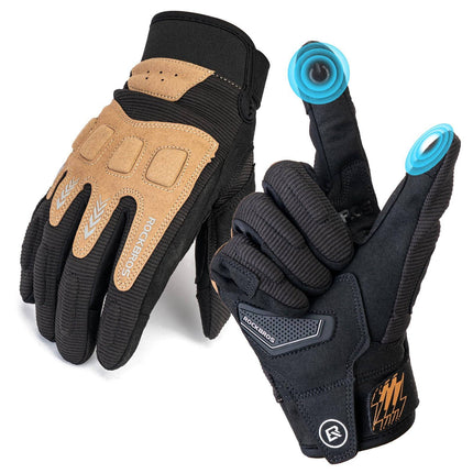 ROCKBROS Fahrradhandschuhe Winter Herbst Herren MTB Stoßdämpfend Handschuhe (Fahrradhandschuhe) kaufen bei Linkreich – Jetzt entdecken!