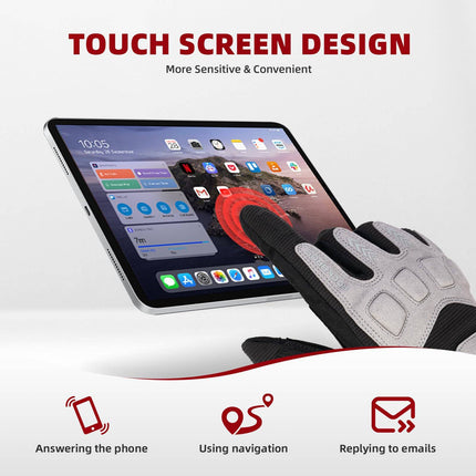 ROCKBROS Fahrradhandschuhe Winter Herbst Herren MTB Stoßdämpfend Handschuhe (Fahrradhandschuhe) kaufen bei Linkreich – Jetzt entdecken!