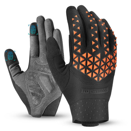 ROCKBROS Fahrradhandschuhe Winter Herren rutschfest Touchscreen (Fahrradhandschuhe) kaufen bei Linkreich – Jetzt entdecken!