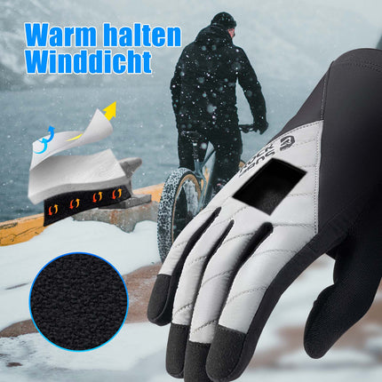 ROCKBROS Fahrradhandschuhe Winter/Herbst Vollfinger Thermo Sport Unisex (Fahrradhandschuhe) kaufen bei Linkreich – Jetzt entdecken!