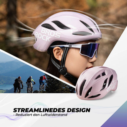 ROCKBROS Fahrradhelm 58 - 62cm Einstellbare Cityhelm Belüftung Unisex (Fahrradhelme) kaufen bei Linkreich – Jetzt entdecken!