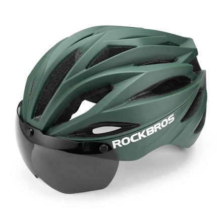 ROCKBROS Fahrradhelm Magnetischer Abnehmbarer MTB Helm mit Visier (Fahrradhelme) kaufen bei Linkreich – Jetzt entdecken!