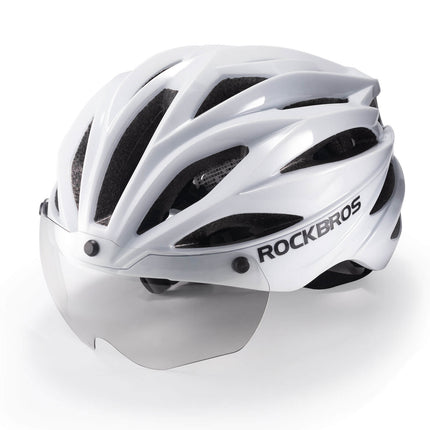 ROCKBROS Fahrradhelm Magnetischer Abnehmbarer MTB Helm mit Visier (Fahrradhelme) kaufen bei Linkreich – Jetzt entdecken!
