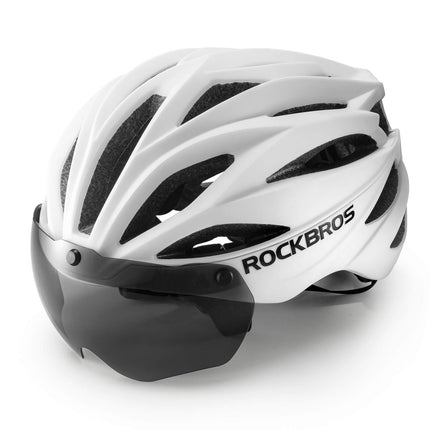 ROCKBROS Fahrradhelm Magnetischer Abnehmbarer MTB Helm mit Visier (Fahrradhelme) kaufen bei Linkreich – Jetzt entdecken!