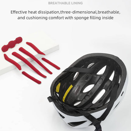 ROCKBROS Fahrradhelm mit integrierter abnehmbarer Magnetbrillen & Visier