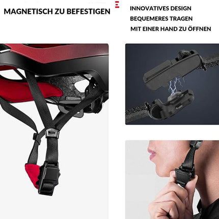 ROCKBROS Fahrradhelm MTB Rennradhelm Atmungsaktiv PC+EPS Magnetschnall (Fahrradhelme) kaufen bei Linkreich – Jetzt entdecken!