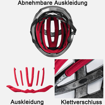 ROCKBROS Fahrradhelm MTB Rennradhelm Atmungsaktiv PC+EPS Magnetschnall (Fahrradhelme) kaufen bei Linkreich – Jetzt entdecken!