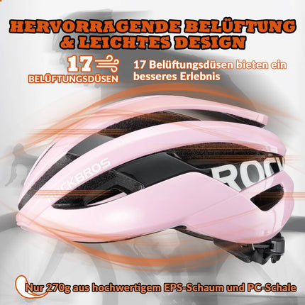 ROCKBROS Fahrradhelm Sport Mountainbike Schutzhelm Atmungsaktiv 54 - 58cm (Fahrradhelme) kaufen bei Linkreich – Jetzt entdecken!