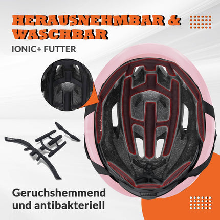 ROCKBROS Fahrradhelm Sport Mountainbike Schutzhelm Atmungsaktiv 54 - 58cm (Fahrradhelme) kaufen bei Linkreich – Jetzt entdecken!