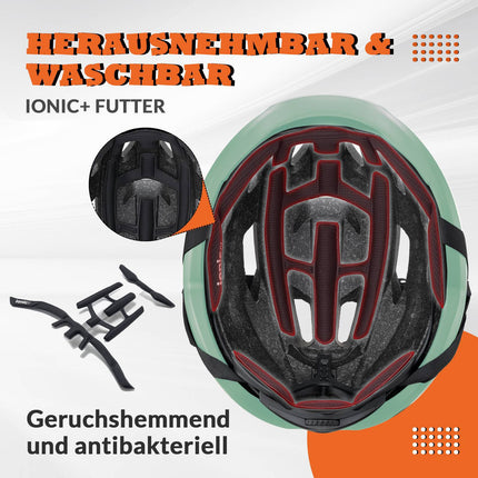 ROCKBROS Fahrradhelm Sport Mountainbike Schutzhelm Atmungsaktiv 54 - 58cm (Fahrradhelme) kaufen bei Linkreich – Jetzt entdecken!