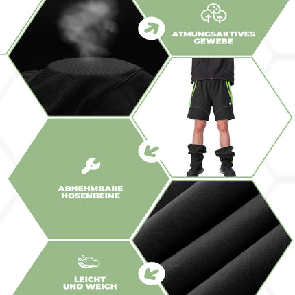 ROCKBROS Fahrradhose Herren Gepolsterte Radhose Atmungsaktiv Abnehmbar (Fahrradhose) kaufen bei Linkreich – Jetzt entdecken!