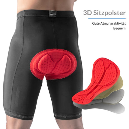 ROCKBROS Fahrradhose mit 3D Sitzpolster Schnell trocken Herren (Fahrradhose) kaufen bei Linkreich – Jetzt entdecken!