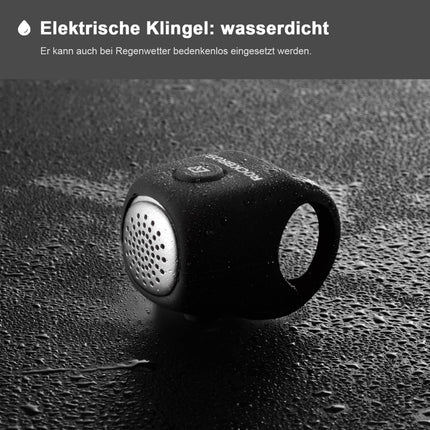 ROCKBROS Fahrradklingel Elektronisch Glocke IPX4 Wasserdicht (Fahrradklingel) kaufen bei Linkreich – Jetzt entdecken!