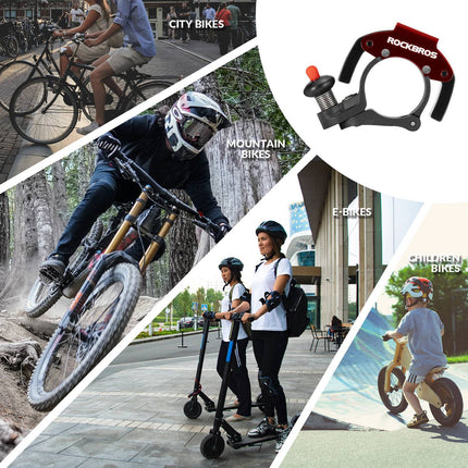 Mini Fahrradklingel 100dB für mehr Sicherheit