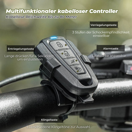 ROCKBROS Fahrradklingel Kabellose Warnsirene Elektrisch Farhrad Glocke IPX5 (Fahrradklingel) kaufen bei Linkreich – Jetzt entdecken!