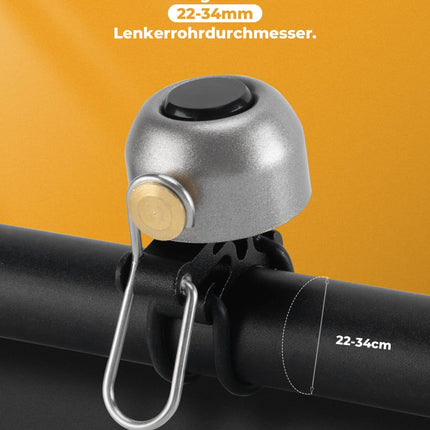 ROCKBROS Fahrradklingel Klassisch Retro Fahrradglocke Laut Klingel für 22 - 34mm (Fahrradklingel) kaufen bei Linkreich – Jetzt entdecken!
