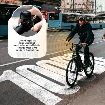 ROCKBROS Fahrradklingel Klassisch Retro Fahrradglocke Laut Klingel für 22 - 34mm (Fahrradklingel) kaufen bei Linkreich – Jetzt entdecken!