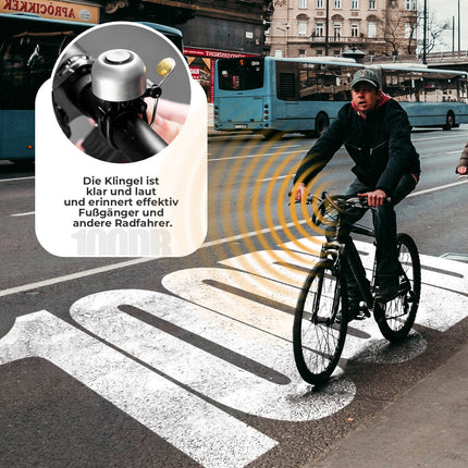 ROCKBROS Fahrradklingel Klassisch Retro Fahrradglocke Laut Klingel für 22 - 34mm (Fahrradklingel) kaufen bei Linkreich – Jetzt entdecken!