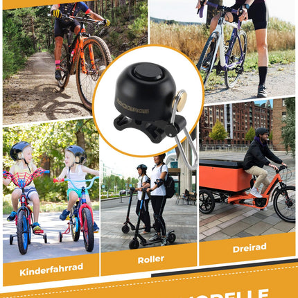ROCKBROS Fahrradklingel Klassisch Retro Fahrradglocke Laut Klingel für 22 - 34mm (Fahrradklingel) kaufen bei Linkreich – Jetzt entdecken!