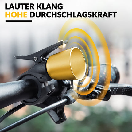 ROCKBROS Fahrradklingel Laut Retro Klingel für MTB Rennrad Vier Farben (Fahrradklingel) kaufen bei Linkreich – Jetzt entdecken!