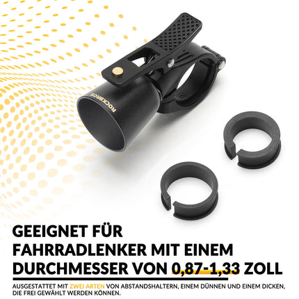 ROCKBROS Fahrradklingel Laut Retro Klingel für MTB Rennrad Vier Farben (Fahrradklingel) kaufen bei Linkreich – Jetzt entdecken!