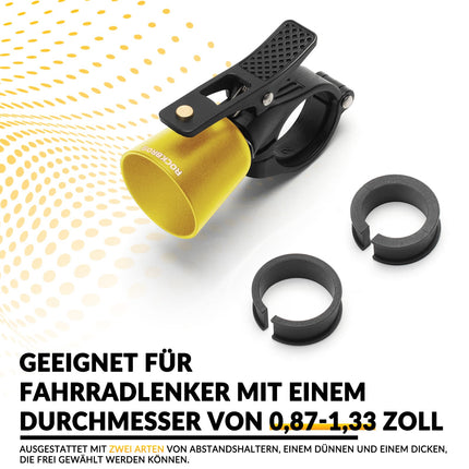 ROCKBROS Fahrradklingel Laut Retro Klingel für MTB Rennrad Vier Farben (Fahrradklingel) kaufen bei Linkreich – Jetzt entdecken!