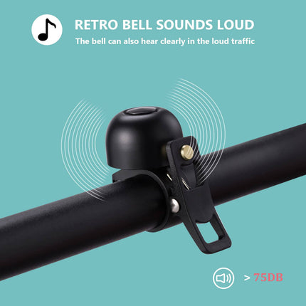 ROCKBROS Fahrradklingel Retro Klingel MTB Edelstahl Laut Klassisch (Fahrradklingel) kaufen bei Linkreich – Jetzt entdecken!
