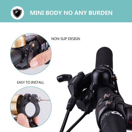 ROCKBROS Fahrradklingel Retro Klingel MTB Edelstahl Laut Klassisch (Fahrradklingel) kaufen bei Linkreich – Jetzt entdecken!