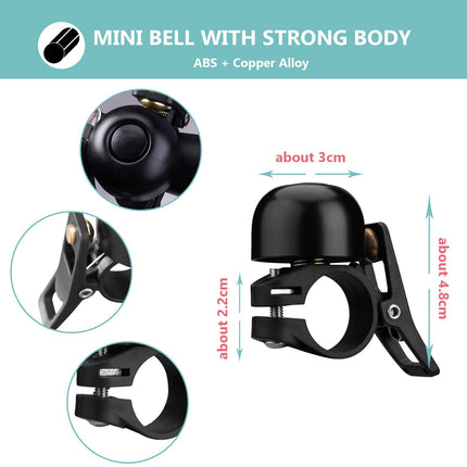 ROCKBROS Fahrradklingel Retro Klingel MTB Edelstahl Laut Klassisch (Fahrradklingel) kaufen bei Linkreich – Jetzt entdecken!