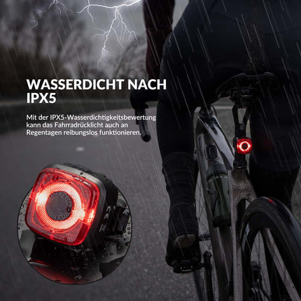 ROCKBROS Fahrradlicht IPX5 Wasserdicht Rücklicht Wiederaufladbar mit USB - C (Fahrradlicht) kaufen bei Linkreich – Jetzt entdecken!