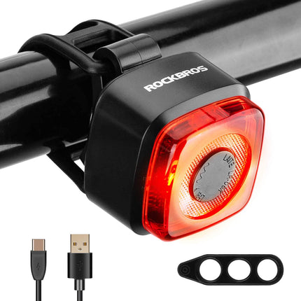 ROCKBROS Fahrradlicht IPX5 Wasserdicht Rücklicht Wiederaufladbar mit USB - C (Fahrradlicht) kaufen bei Linkreich – Jetzt entdecken!