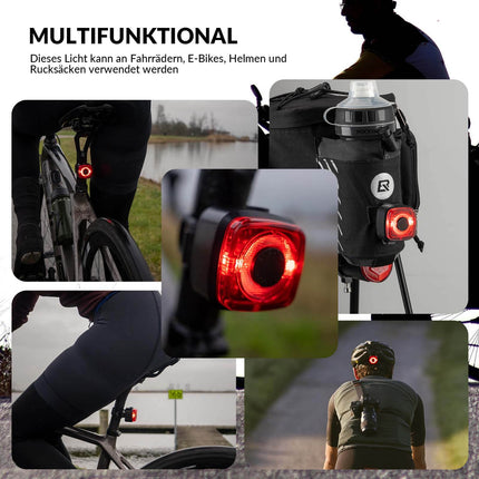 ROCKBROS Fahrradlicht IPX5 Wasserdicht Rücklicht Wiederaufladbar mit USB - C (Fahrradlicht) kaufen bei Linkreich – Jetzt entdecken!