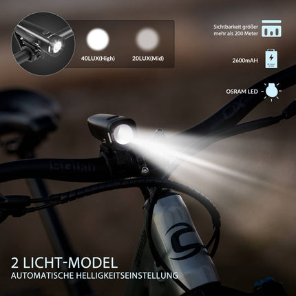 ROCKBROS Fahrradlicht Set Fahrradlampe enthalten Rücklicht & Frontlicht (Fahrradlicht) kaufen bei Linkreich – Jetzt entdecken!
