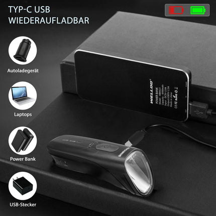 ROCKBROS Fahrradlicht Set USB Aufladbar Fahrrad Frontlicht & Rücklicht (Fahrradlicht) kaufen bei Linkreich – Jetzt entdecken!