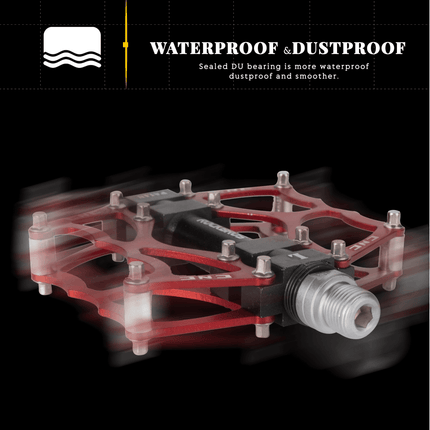 ROCKBROS Fahrradpedale 9/16 Zoll CNC Aluminium mit abgedichteten Lagern (Fahrradpedale) kaufen bei Linkreich – Jetzt entdecken!