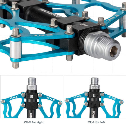 ROCKBROS Fahrradpedale 9/16 Zoll CNC Aluminium mit abgedichteten Lagern (Fahrradpedale) kaufen bei Linkreich – Jetzt entdecken!