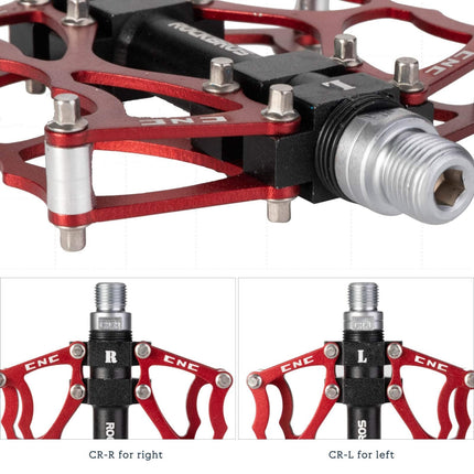 ROCKBROS Fahrradpedale 9/16 Zoll CNC Aluminium mit abgedichteten Lagern (Fahrradpedale) kaufen bei Linkreich – Jetzt entdecken!