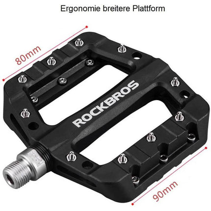 ROCKBROS Fahrradpedale 9/16 Zoll MTB Pedale mit 3 Bearing aus Nylon (Fahrradpedale) kaufen bei Linkreich – Jetzt entdecken!